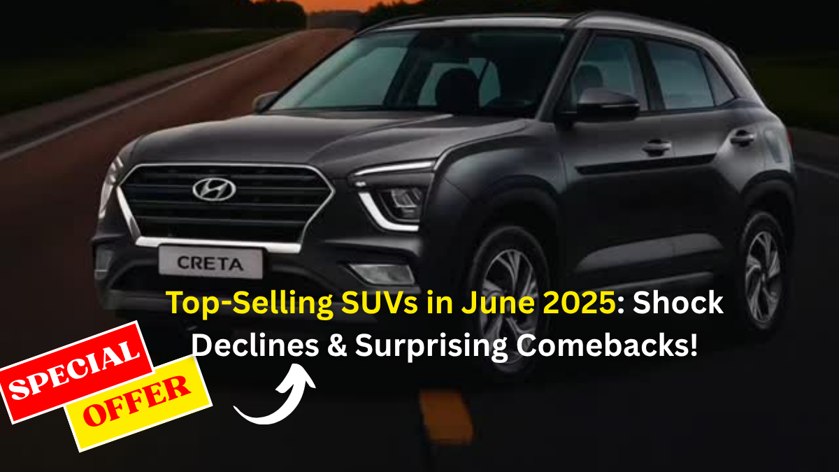Top-Selling SUVs in June 2025